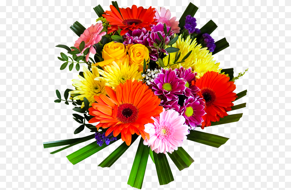 Bouquet Of Flowers Clipart Flower Bokeh, Flower Arrangement, Flower Bouquet, Plant, Daisy Free Transparent Png