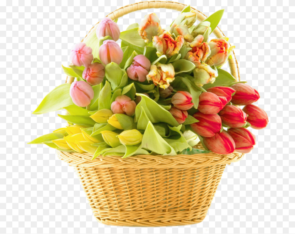 Bouquet Of Flowers Image Basket Of Flowers, Flower, Flower Arrangement, Flower Bouquet, Plant Free Png Download