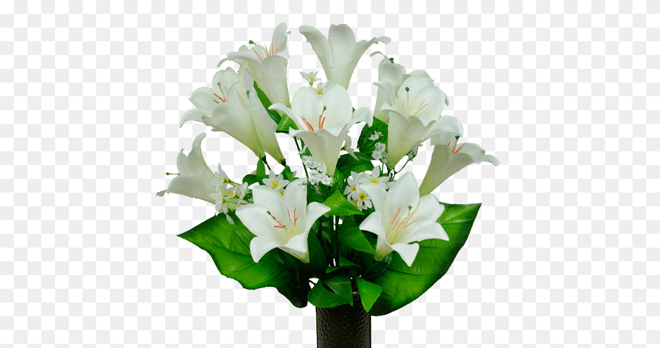 Bouquet Of Lilies, Flower, Flower Arrangement, Flower Bouquet, Plant Png Image
