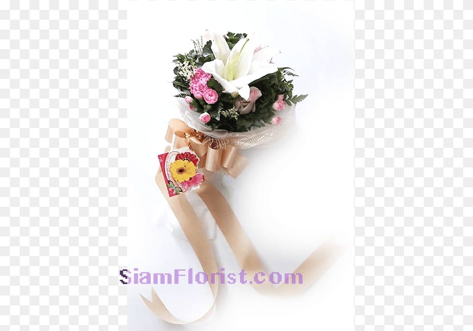 Bouquet Of Single Of Lily Bouquet, Flower, Flower Arrangement, Flower Bouquet, Plant Png Image