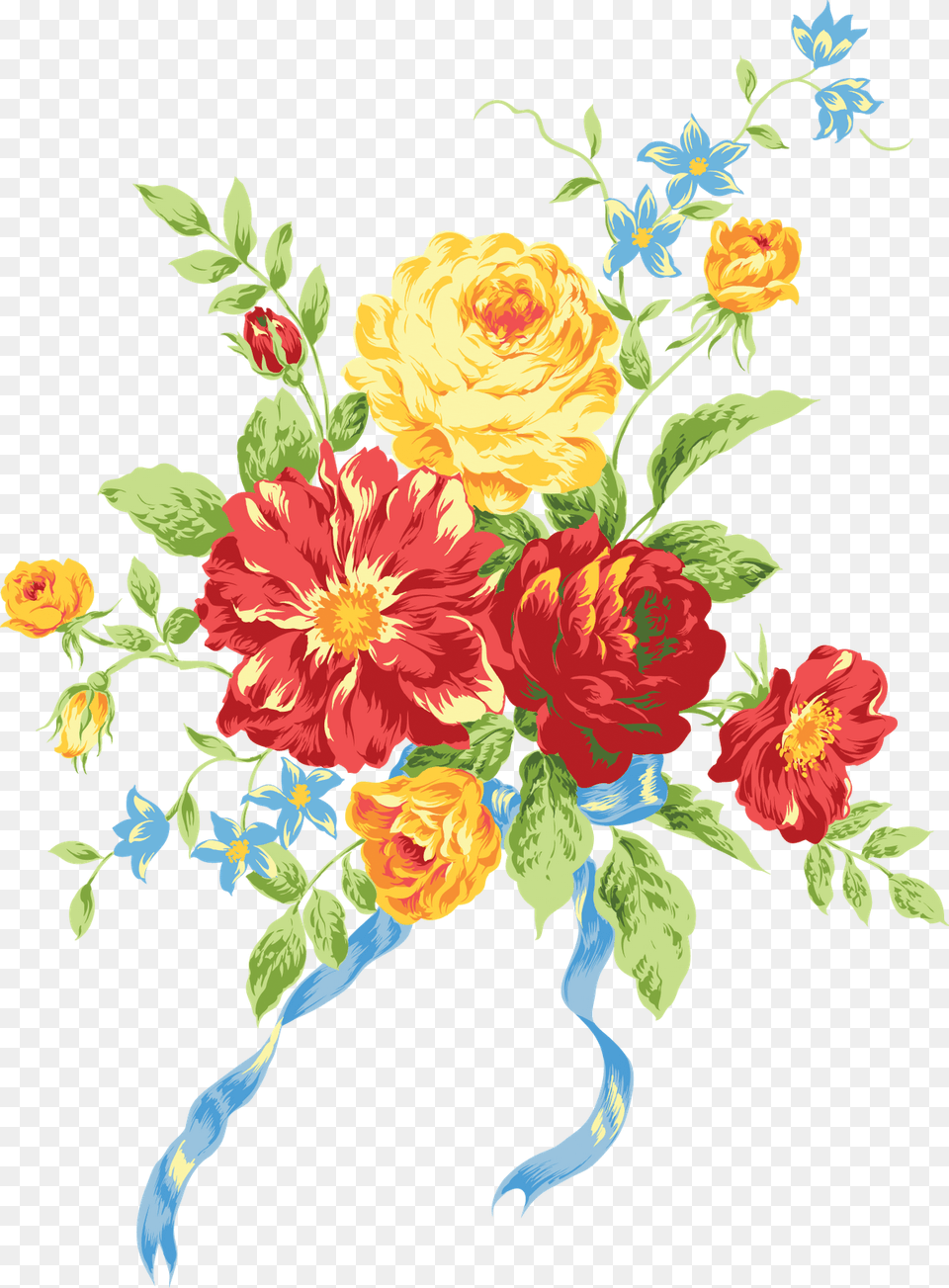 Bouquet Vector Vintage Realistic Flowers Clip Art, Floral Design, Pattern, Graphics, Plant Free Png