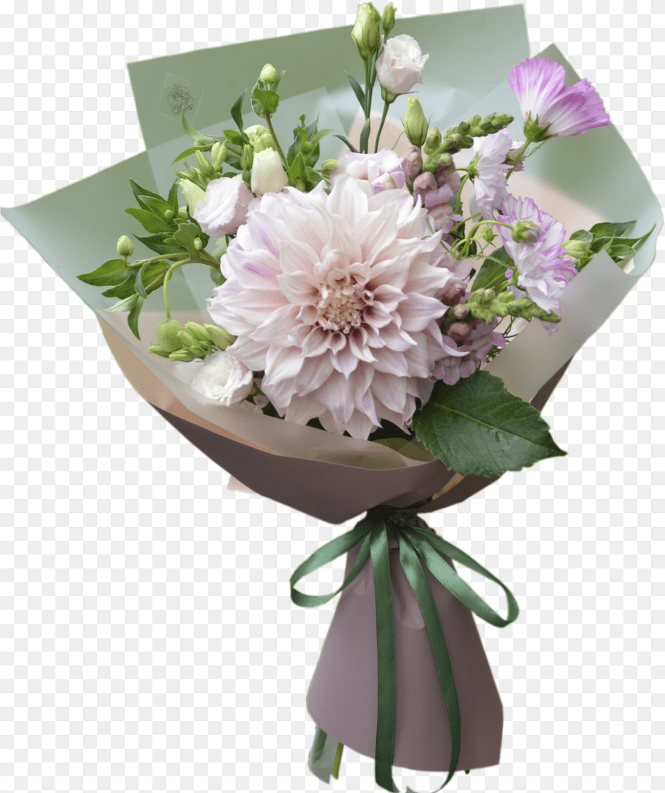 Bouquet With Dahlias Flower Shop Studio Flores Bouquet, Flower Arrangement, Flower Bouquet, Plant, Rose Free Png Download