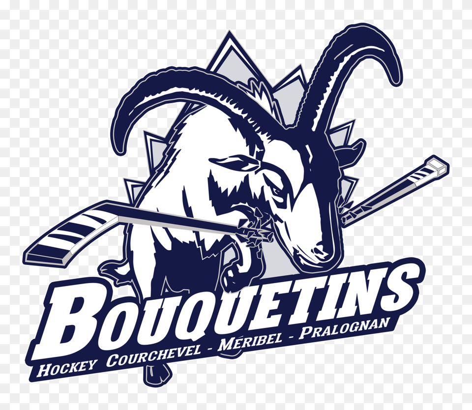 Bouquetins Courchevel Meribel Pralognan Logo, Livestock, Animal, Goat, Mammal Free Png Download