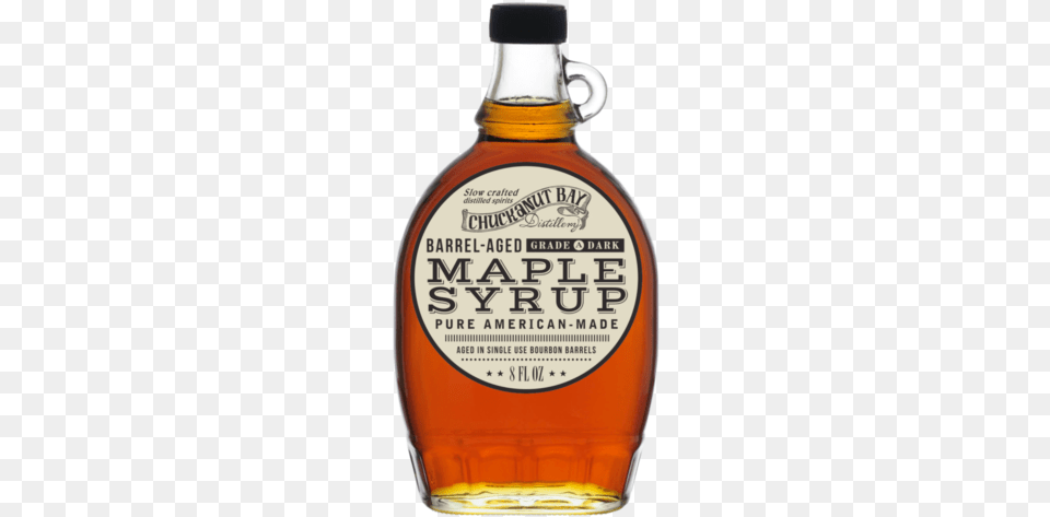 Bourbon Barrel Aged Maple Syrup Maple Syrup Bottle, Food, Seasoning, Ketchup Free Transparent Png