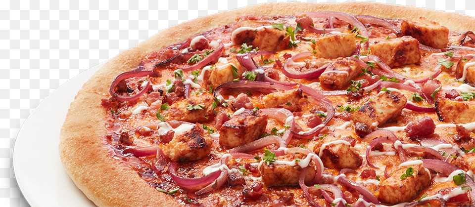 Bourbon Bbq Chicken Pizza Boston Pizza, Food, Food Presentation Free Png Download