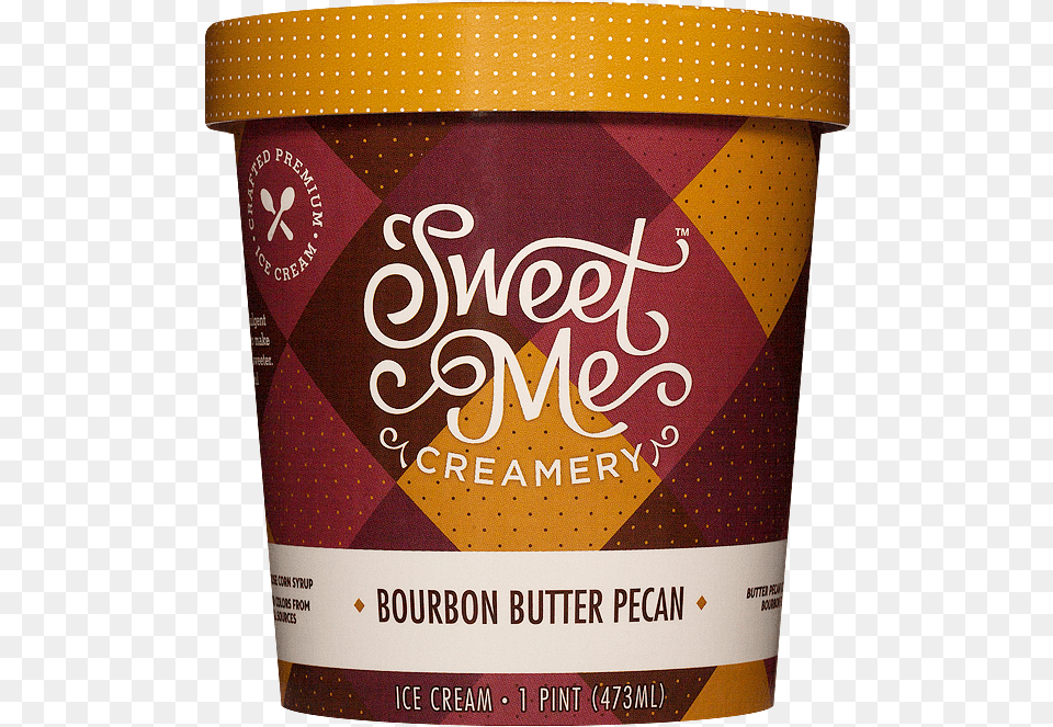 Bourbon Butter Pecan Box, Cream, Dessert, Food, Ice Cream Free Transparent Png