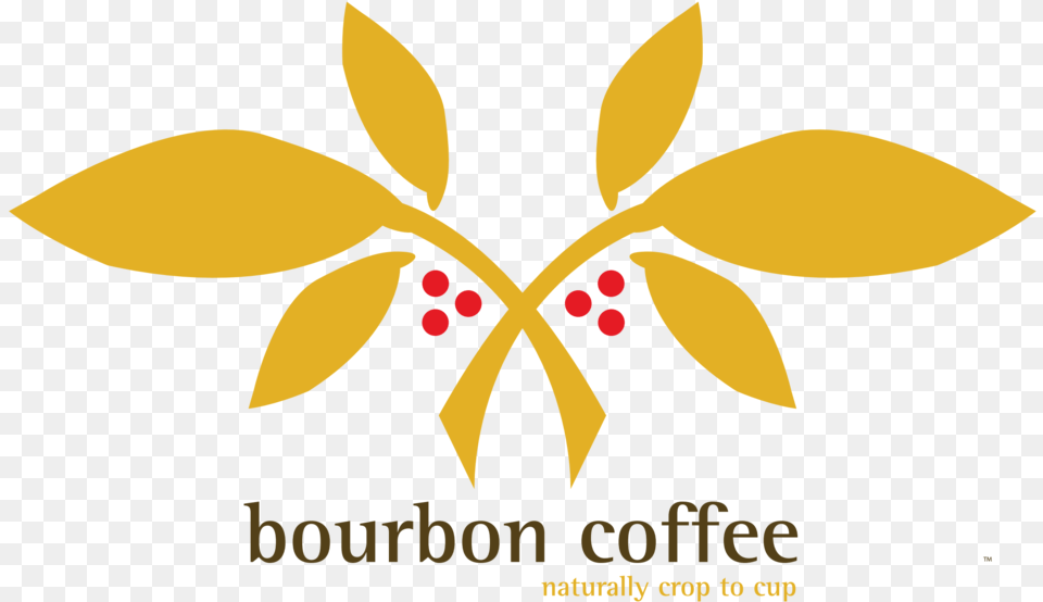 Bourbon Coffee Logo, Graphics, Art, Food, Fruit Free Transparent Png