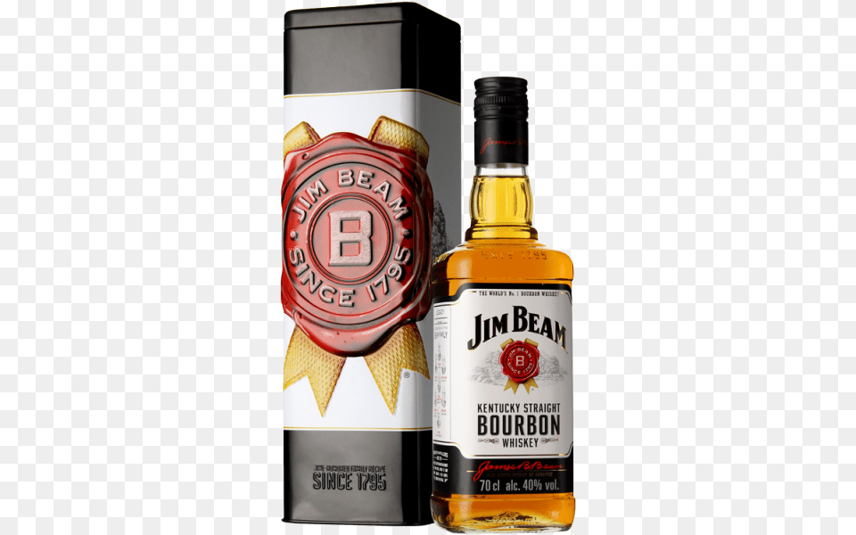 Bourbon Jim Beam White Jim Beam, Alcohol, Beverage, Liquor, Whisky Png