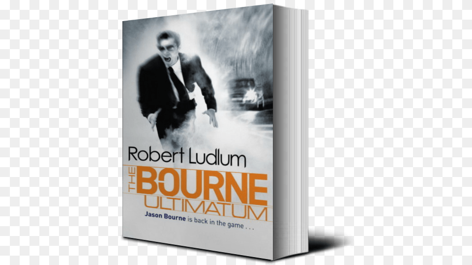 Bourne Ultimatum By Robert Ludlum, Advertisement, Book, Publication, Adult Free Transparent Png