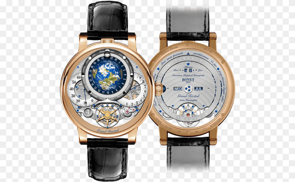 Bovet Watch Rcital 22 R22n001 Dimier Recital, Arm, Body Part, Person, Wristwatch Free Png