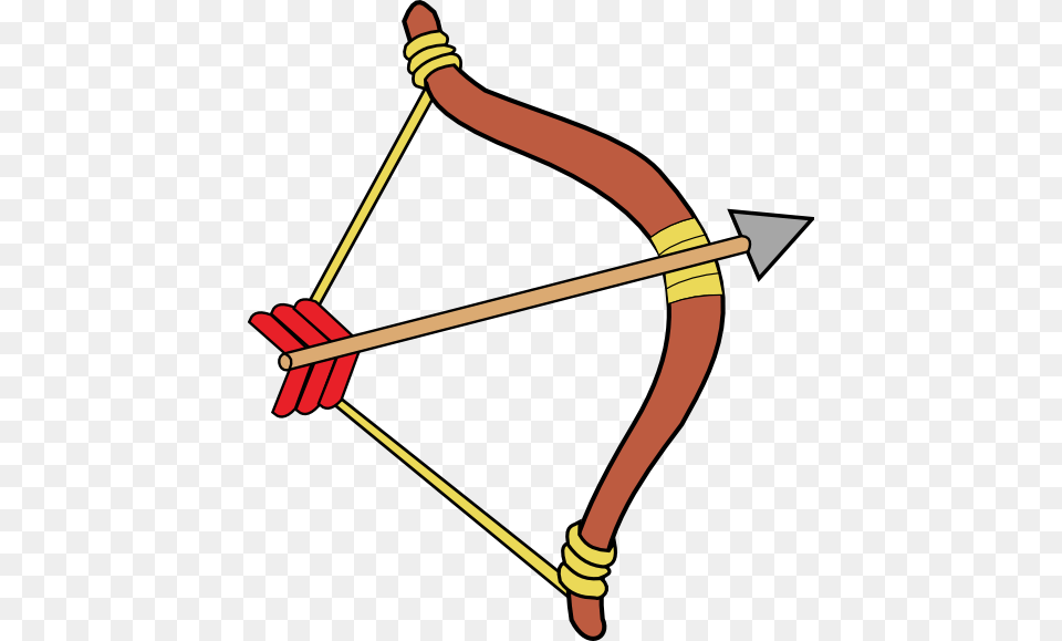 Bow And Arrow Clip Art, Weapon Free Png