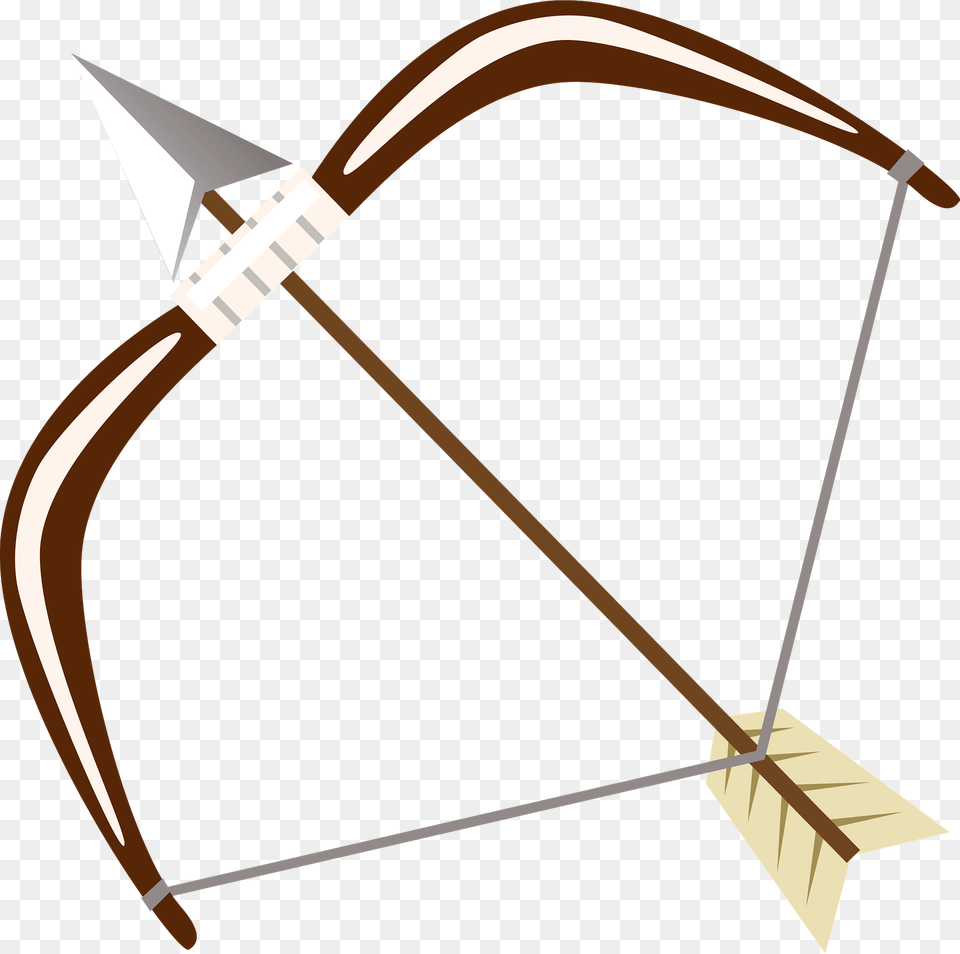 Bow And Arrow Clipart, Weapon Free Png Download
