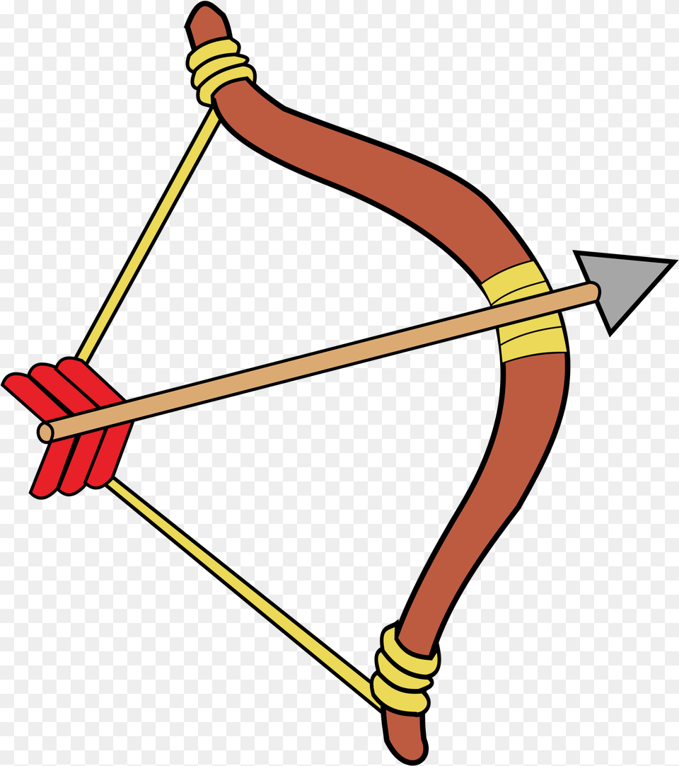 Bow And Arrow Clipart, Weapon Free Png