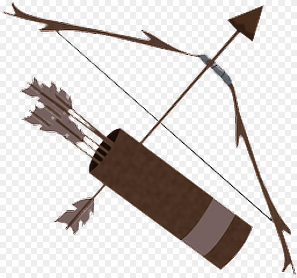 Bow And Arrow Clipart Download Arrow, Weapon, Quiver Png