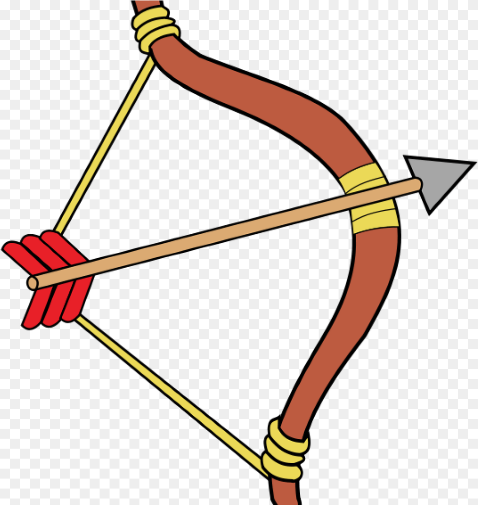 Bow And Arrow Clipart Clipart Bow And Arrow Sammo241 Transparent Bow And Arrow, Weapon Free Png