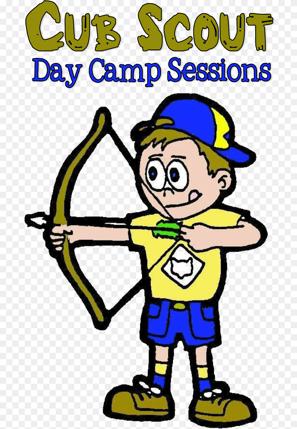Bow And Arrow Cub Scout Day Camp, Archery, Sport, Weapon, Archer Png Image