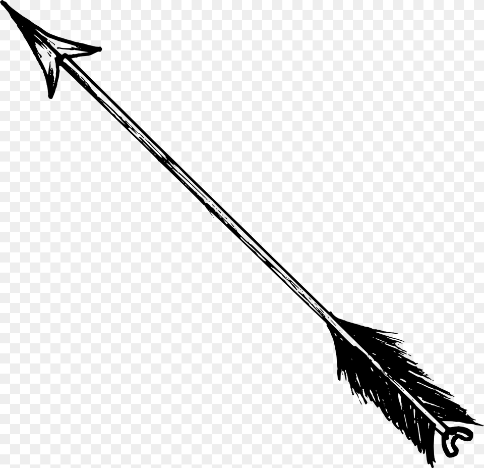 Bow Arrow Transparent Background, Spear, Weapon Png