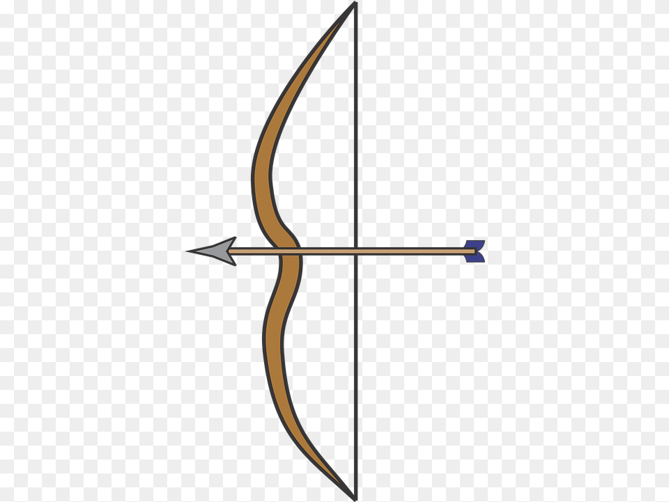 Bow Arrow Vector Graphic On Pixabay Gambar Panah Dan Busurnya, Weapon Png Image