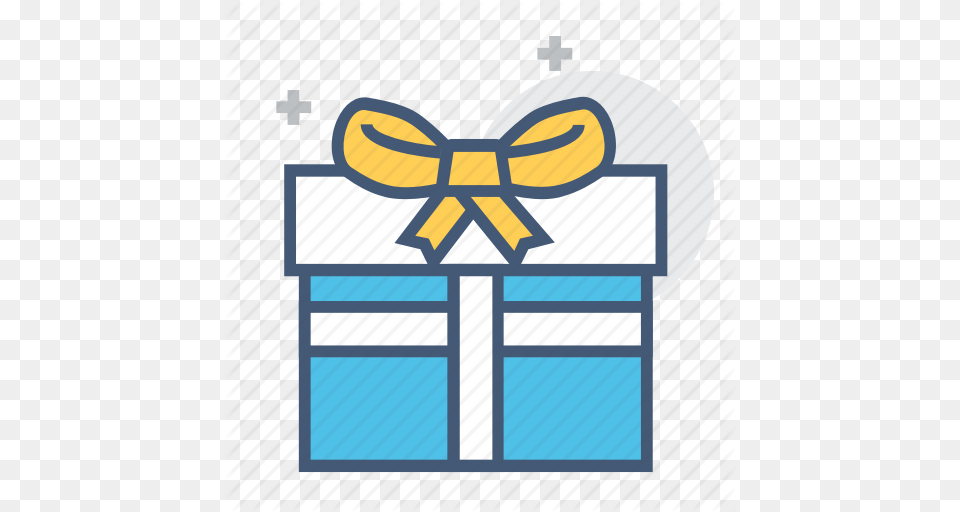 Bow Box Christmas Gift Gift Box Gift Wrapped Present Icon Png
