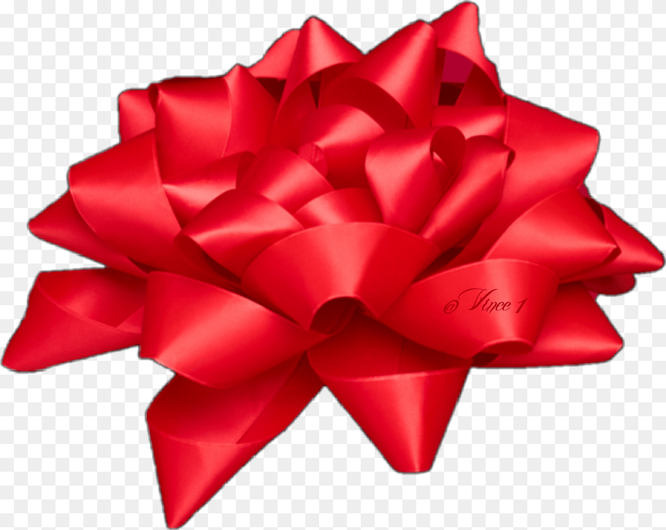 Bow Christmas Xmas Red Gift Presents Sarahmcauley Construction Paper, Flower, Plant, Rose, Dahlia Free Png Download