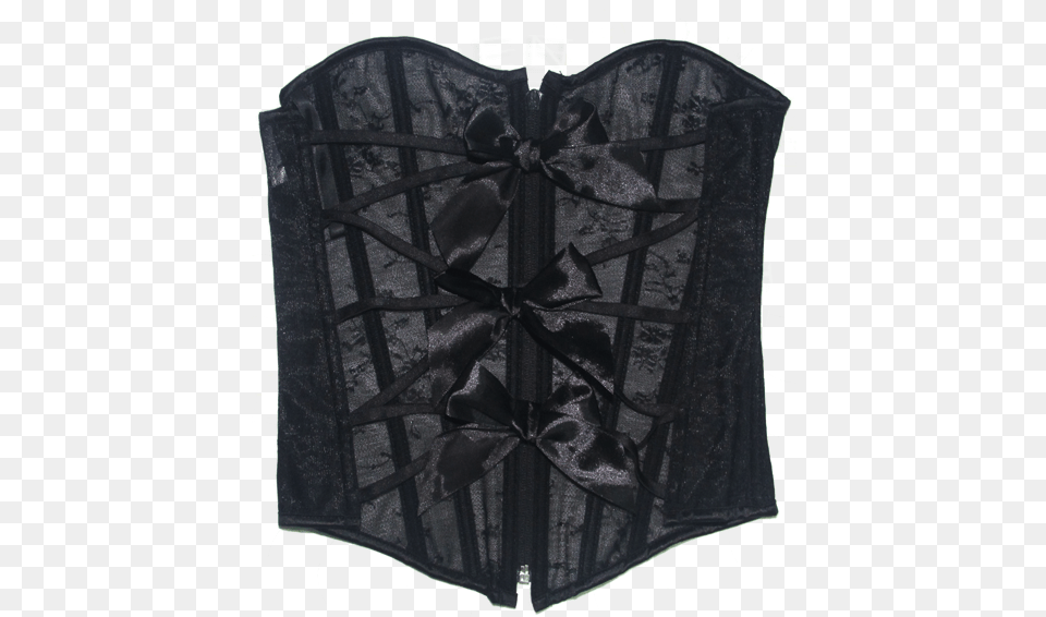 Bow Corset Secondary Product Picture1 Lingerie Top, Clothing Free Png