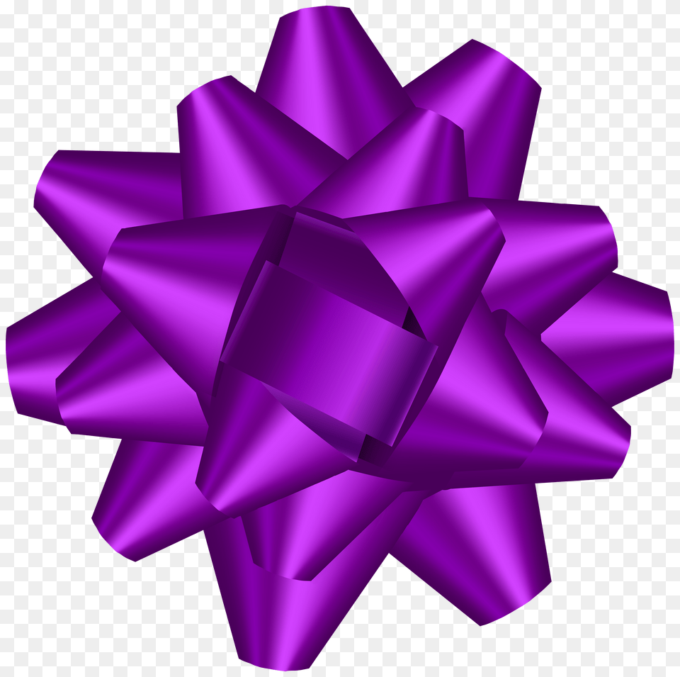Bow Deco Purple Transparent Clip Art Png Image