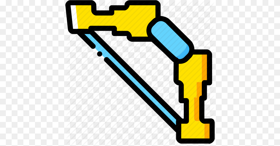 Bow Diamond Game Minecraft Yellow Icon, Device Free Transparent Png