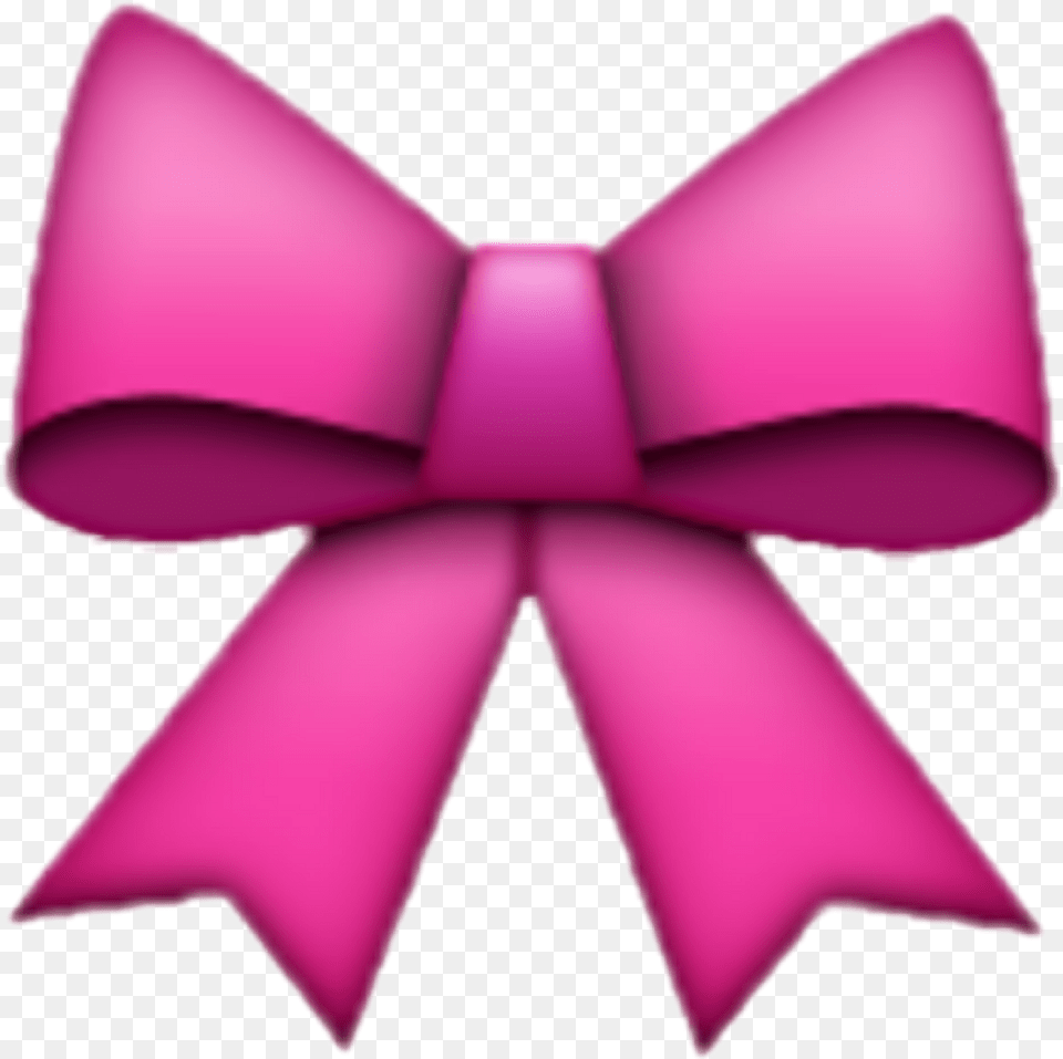 Bow Emoji Pink Ribbon Emoji, Accessories, Formal Wear, Tie, Bow Tie Png Image