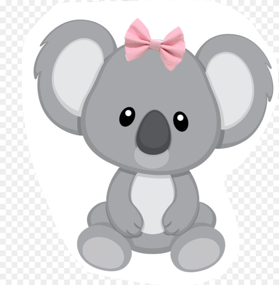 Bow Koala Bear Girl Family Koala Clipart, Plush, Toy, Formal Wear Free Png Download