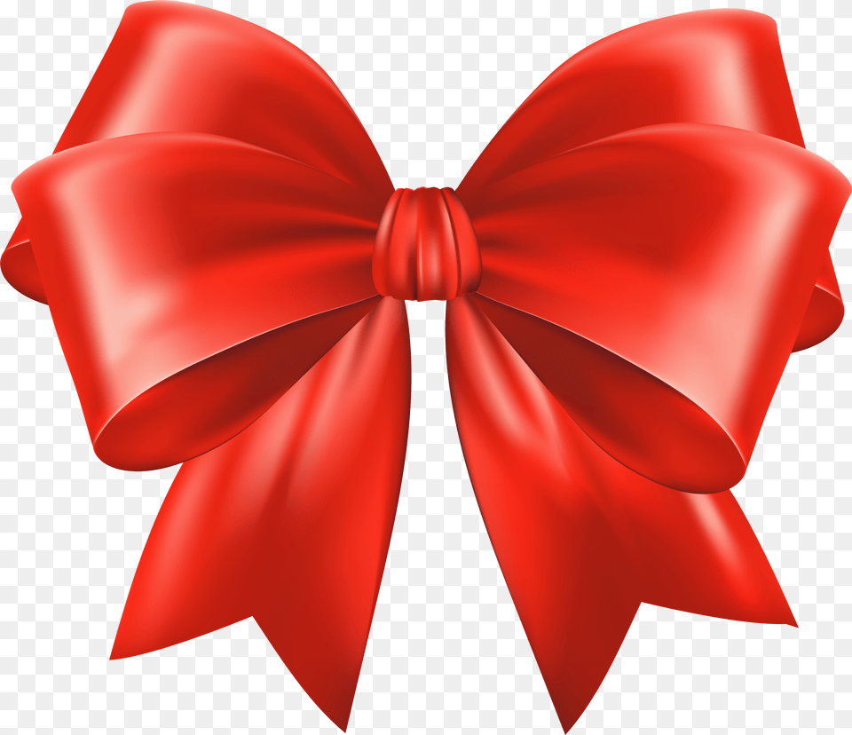 Bow Red Clip Art Deco Image Png