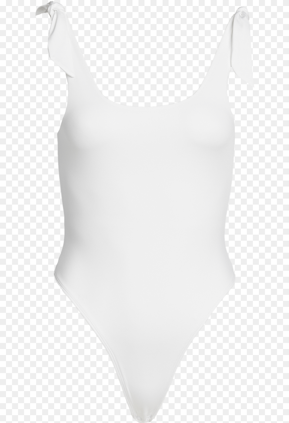 Bow Tie Bodysuit In Colour Bright White Maillot, Bikini, Clothing, Swimwear, Adult Png