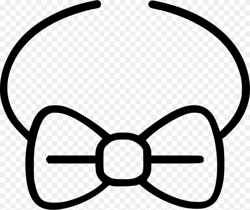 Bow Tie Icon Download, Accessories, Formal Wear, Glasses, Stencil Png Image