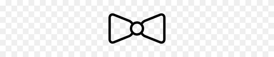 Bow Tie Icons Noun Project, Gray Free Transparent Png