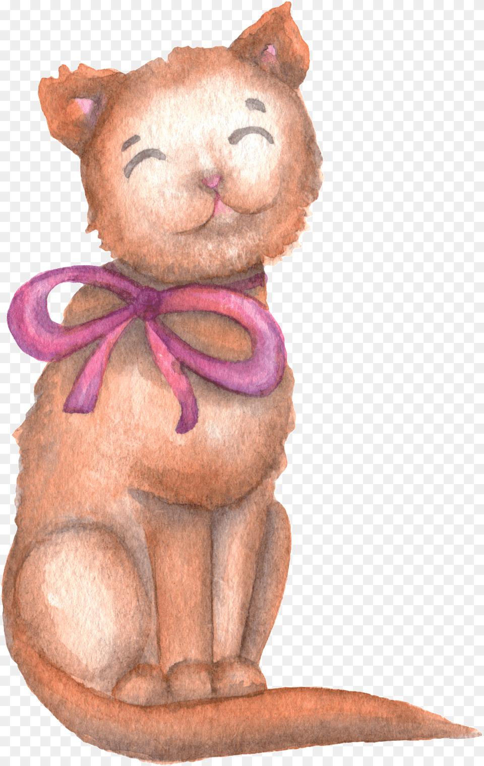 Bow Tie Kitten Transparent Decorative Cat, Baby, Person, Toy, Face Png