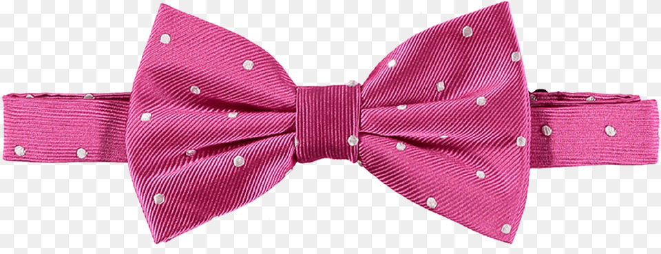 Bow Tie Silk Pink Spotted Pink Bow Tie, Accessories, Bow Tie, Formal Wear, Bag Png