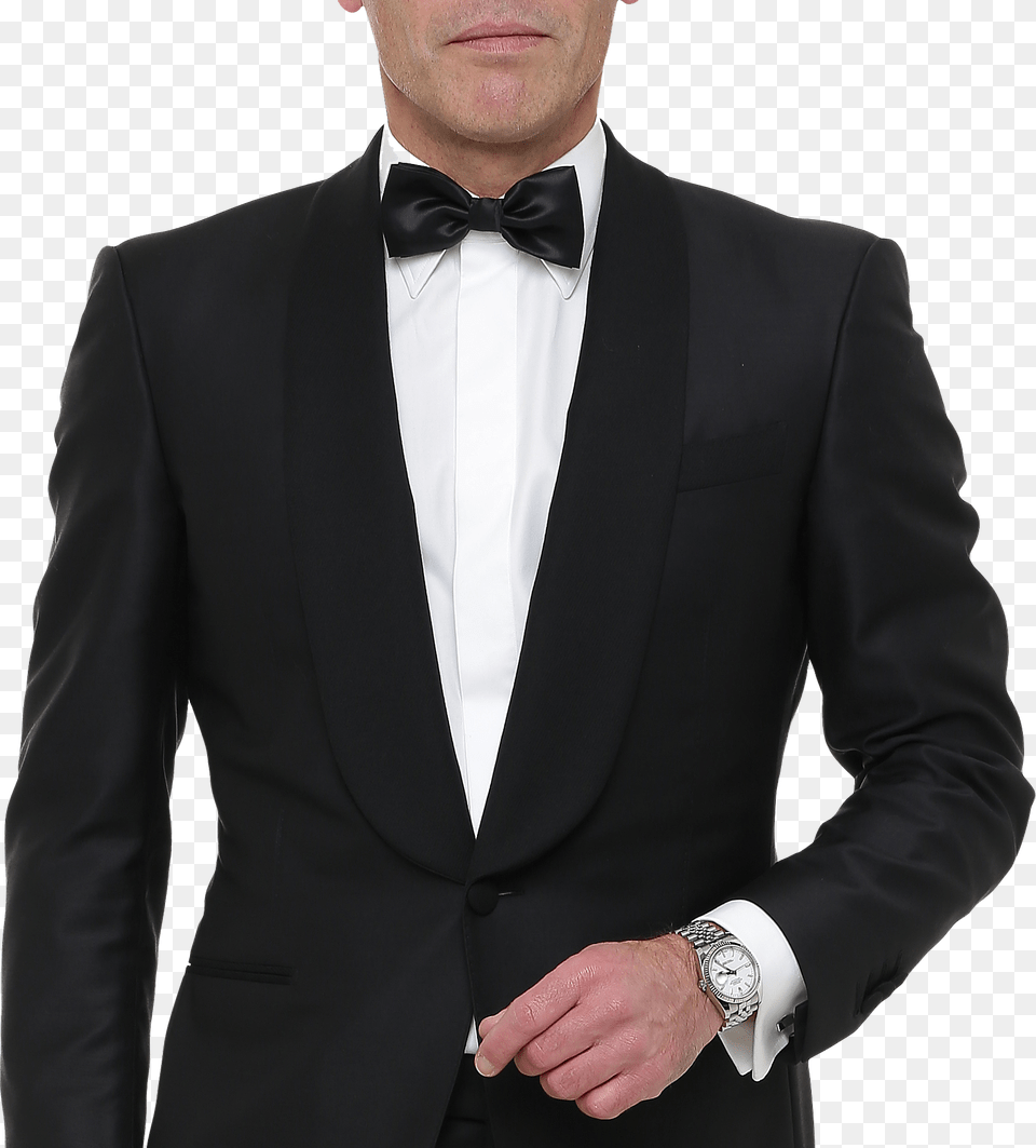 Bow Tie Tuxedo Dinner Jackets H Copenhagen John Stamos Full Body, Accessories, Clothing, Formal Wear, Suit Png Image