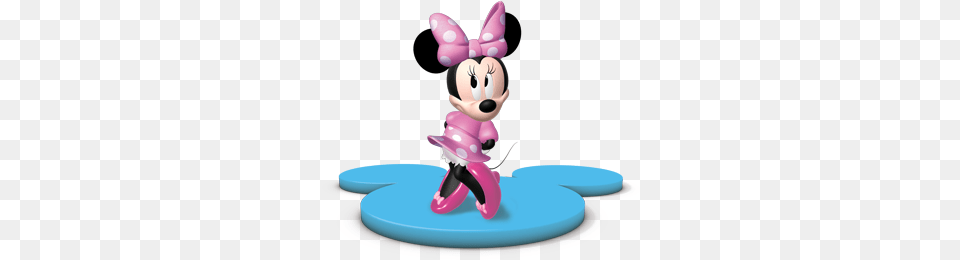 Bow Toons Minnie Toons Disney Junior, Figurine Free Transparent Png