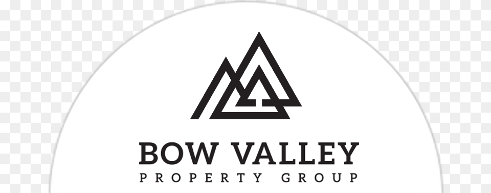 Bow Valley Property Group Green Valley Ranch, Logo, Triangle Free Png