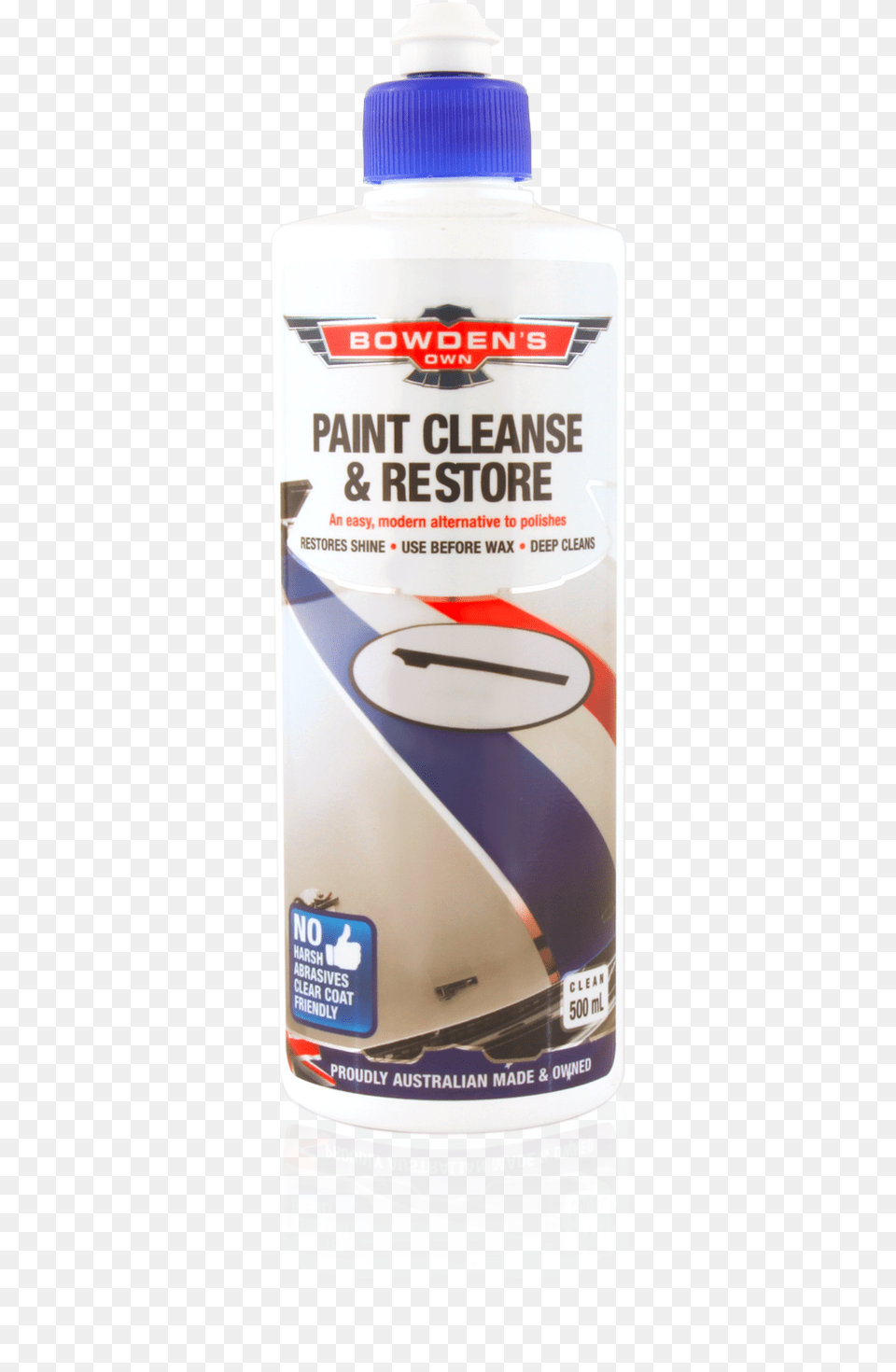 Bowdens Paint Cleanse And Restore, Bottle, Shaker Png