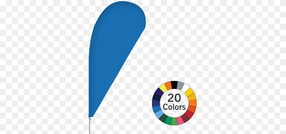 Bowflag Drop One Color Flag Graphic Design, Balloon Png