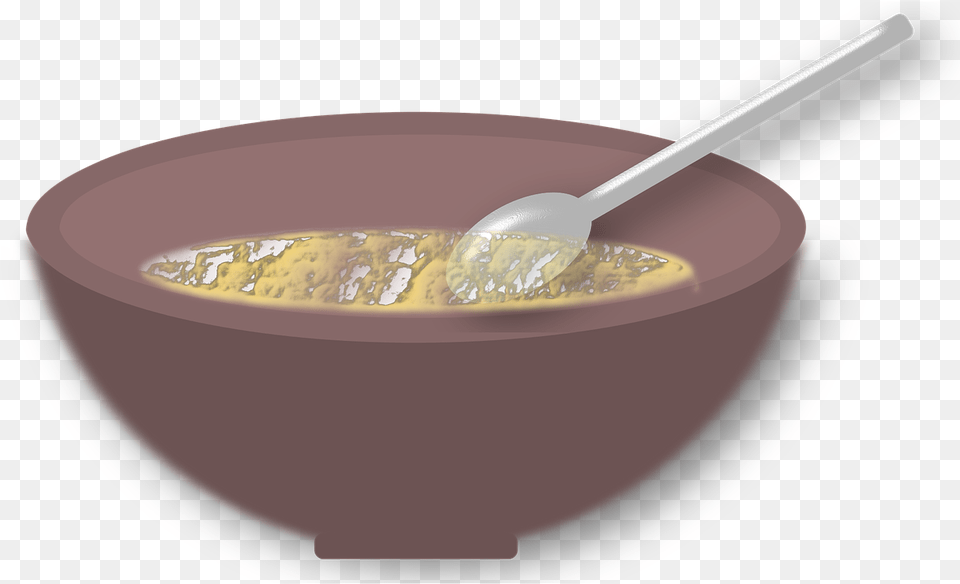 Bowl, Cutlery, Soup Bowl, Spoon, Food Free Png