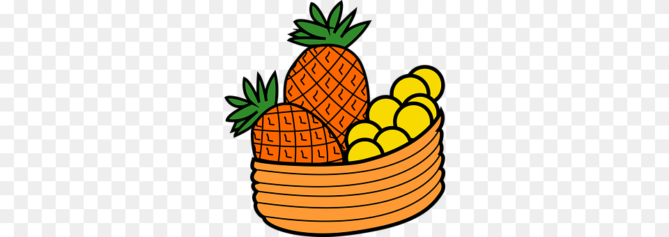 Bowl Food, Fruit, Pineapple, Plant Png