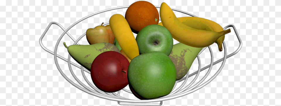 Bowl, Apple, Banana, Food, Fruit Png Image