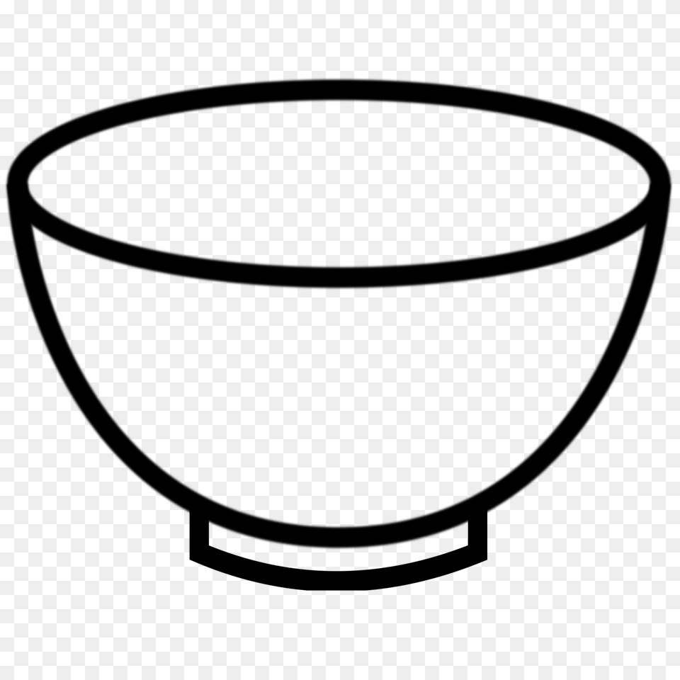 Bowl Clip Art, Gray Png