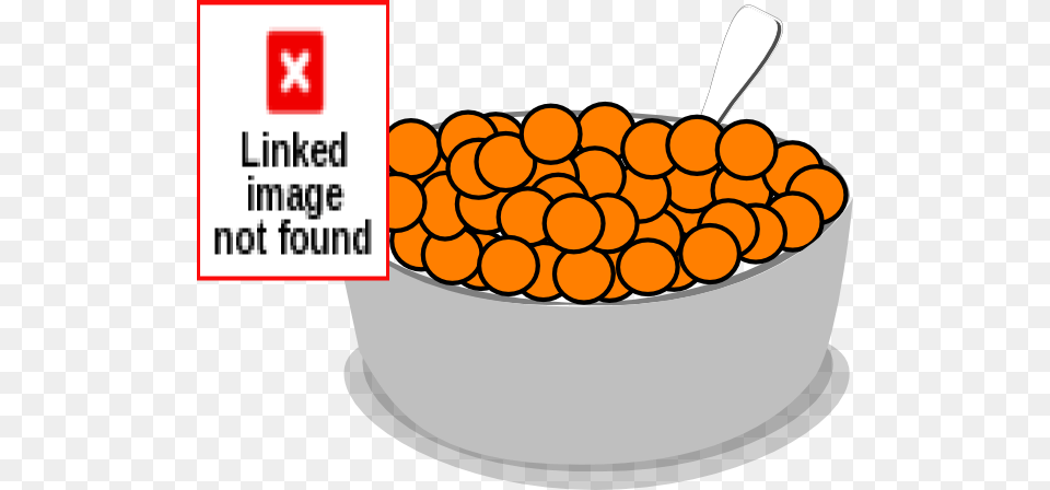 Bowl Clip Art At Orange Cereal In Bowl, Cutlery, Food, Produce, Fruit Free Png