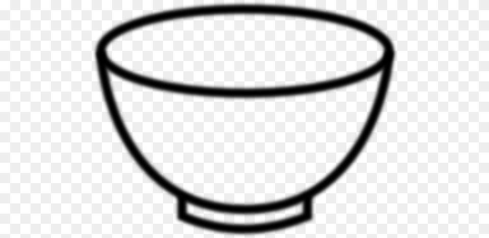 Bowl Clipart Black And White, Gray Free Png Download
