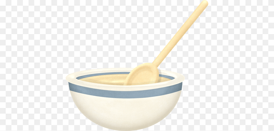 Bowl Clipart Cookbook Mixing Bowl And Spoon, Cutlery, Soup Bowl, Smoke Pipe Free Png