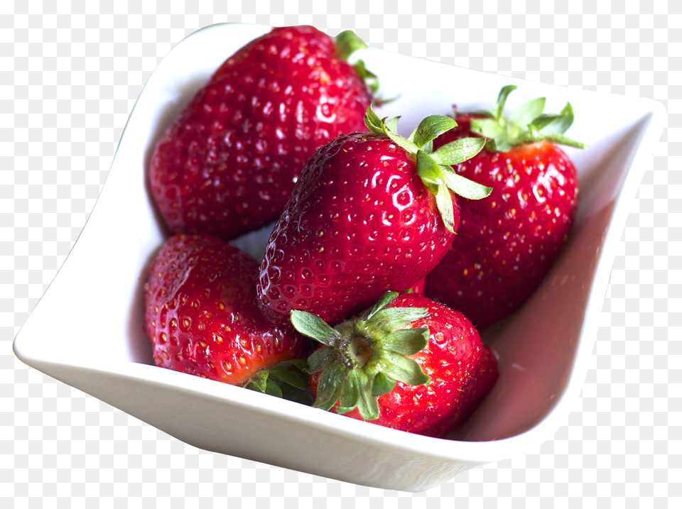 Bowl Filled With Fresh Strawberries Image, Berry, Food, Fruit, Plant Png