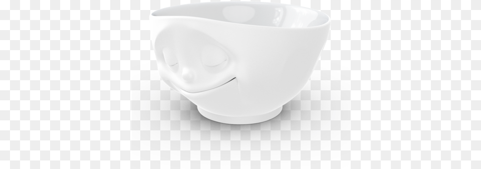Bowl Happy Matted White Spoon, Soup Bowl, Art, Porcelain, Pottery Free Png Download