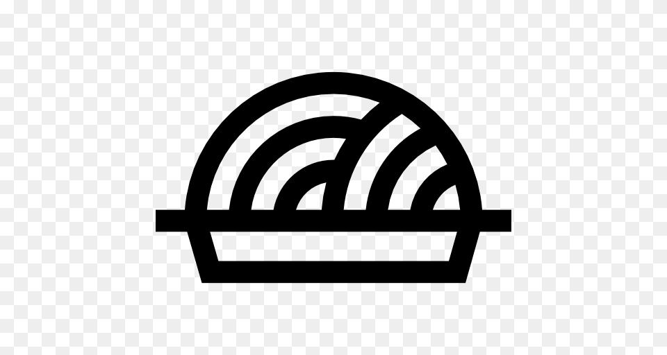 Bowl Icon, Stencil, Logo, Device, Grass Free Png Download